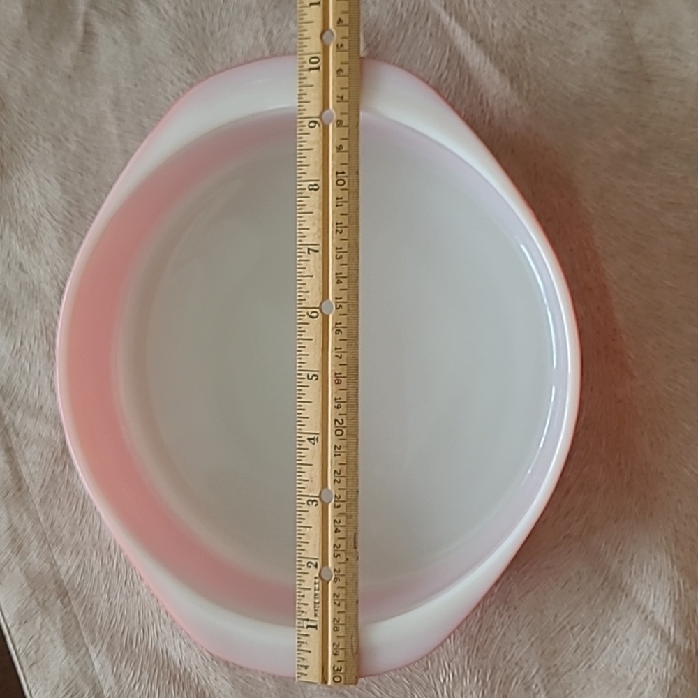 Vintage Pyrex Pink Flamingo Pie Cake Pan - Picture 9 of 9